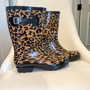 Cheetah Print Boots